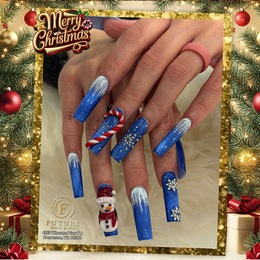 xmas nail